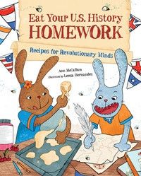 bunny eating homework